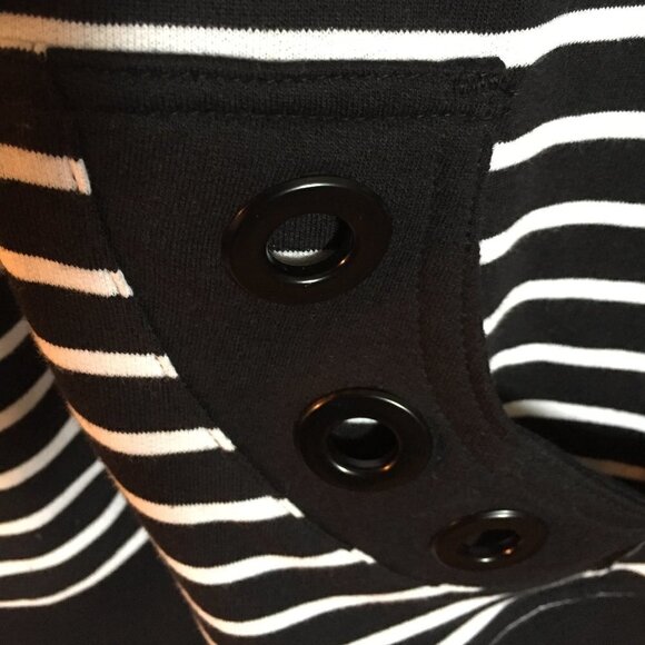 Coral Bay Stripe zip Jacket 2X NWT - Picture 4 of 7